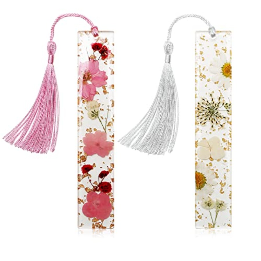 Dried Flower Bookmark - Bookmarks for Women, Book Marks for