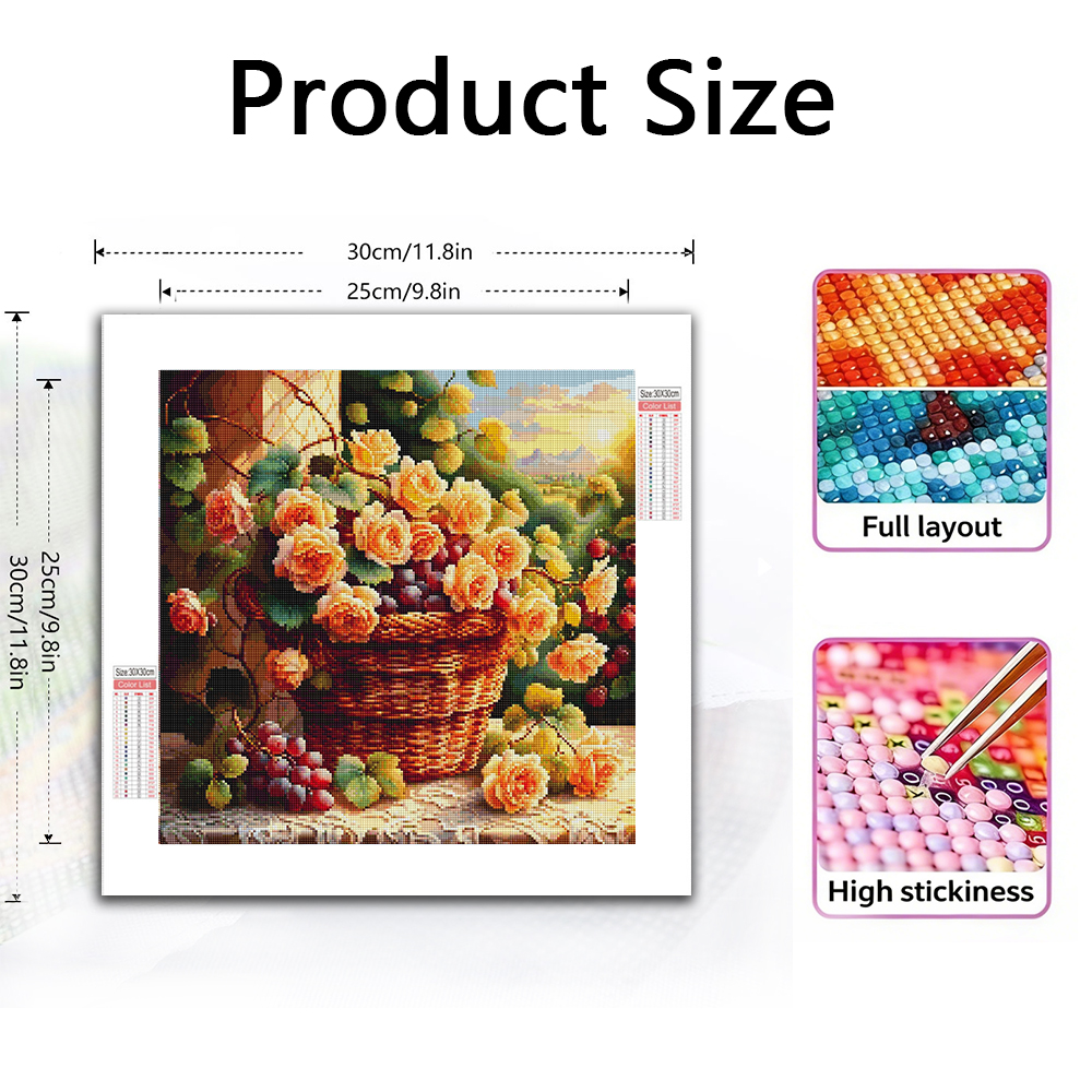 Flower Diamond Painting Kit Fu - Photo Mosaic Print recensie en prijs
