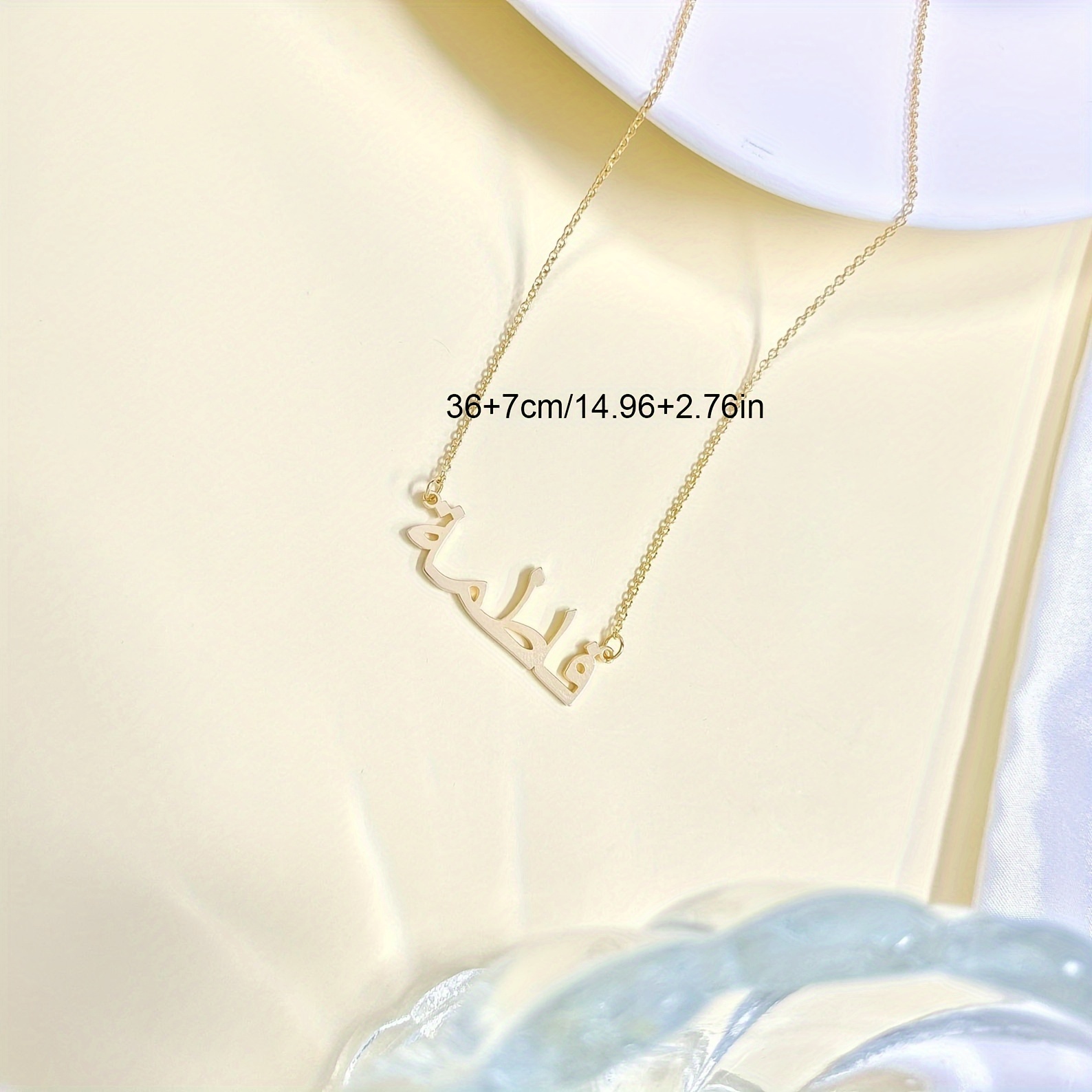 Personalized Custom Arabic Nam - Name Necklace Custom recensie en prijs