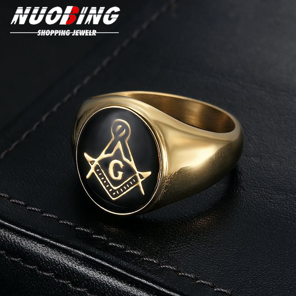 Men Vintage 316L Stainless Ste - Initial Ring Custom recensie en prijs
