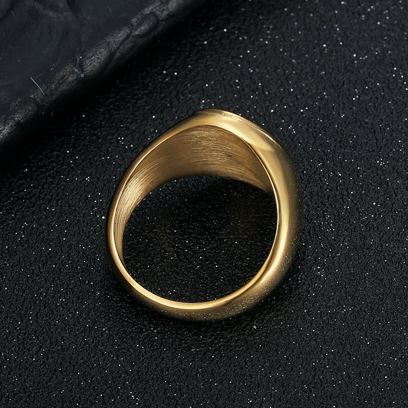 Men Vintage 316L Stainless Ste - Initial Ring Custom recensie en prijs