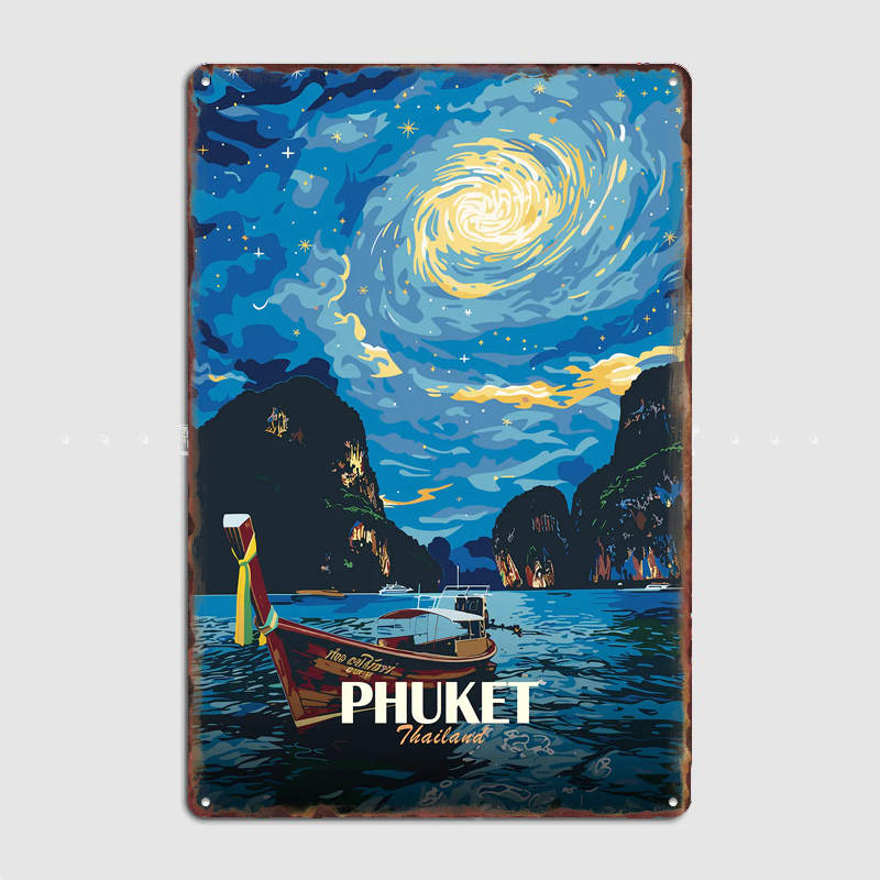 Phuket Thailand Night Sky Boat - Custom Night Sky recensie en prijs