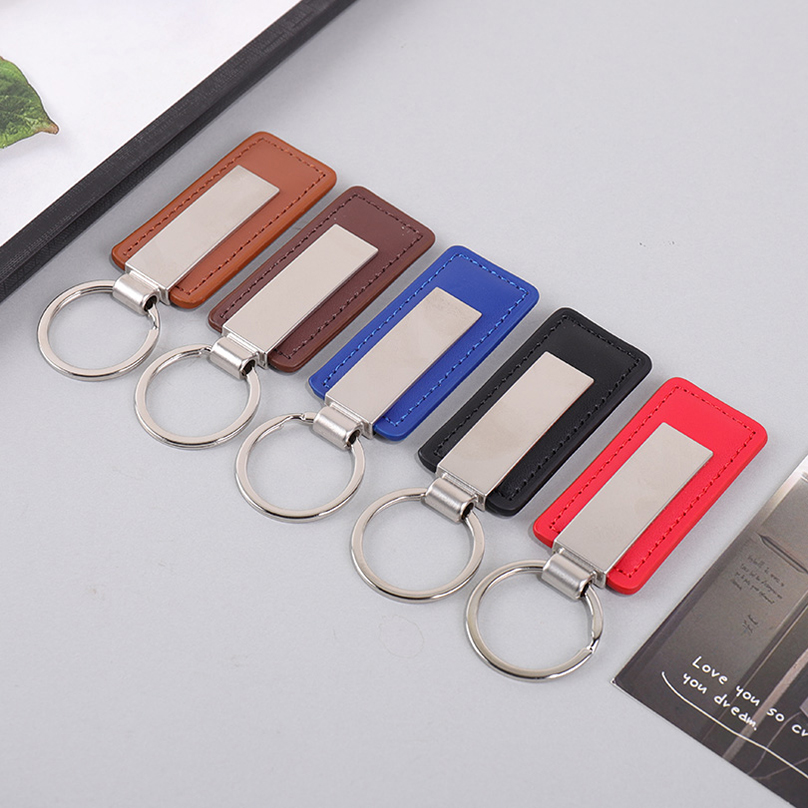 PU Leather Custom Name Keychai - Initial Ring Custom recensie en prijs