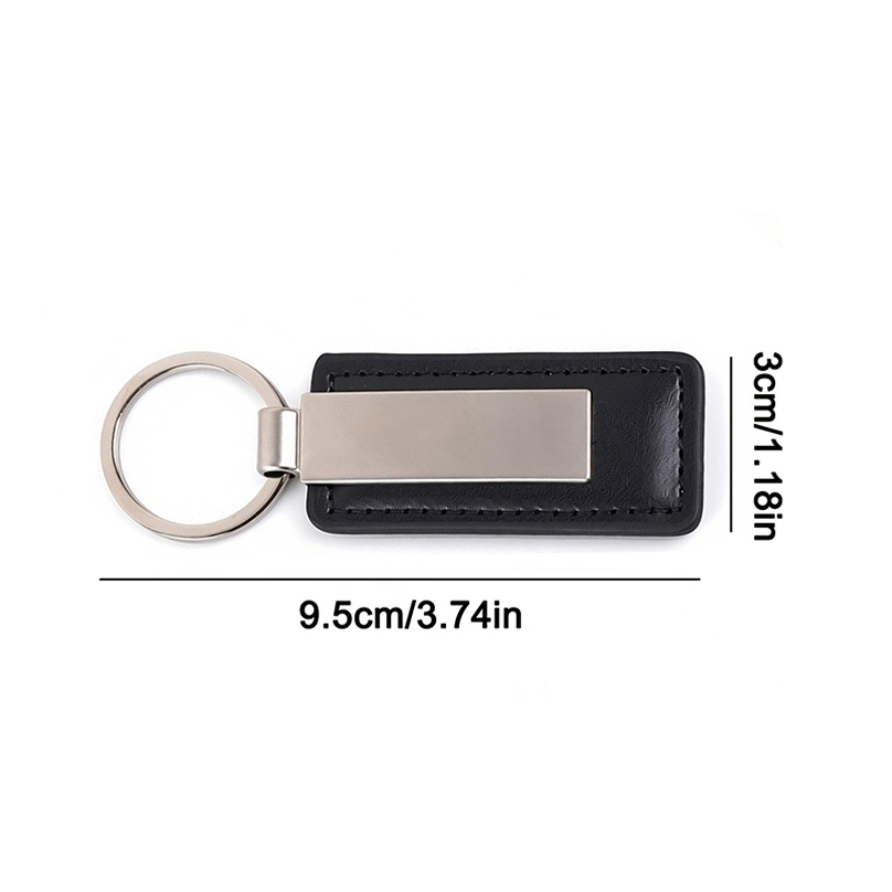 PU Leather Custom Name Keychai - Initial Ring Custom recensie en prijs