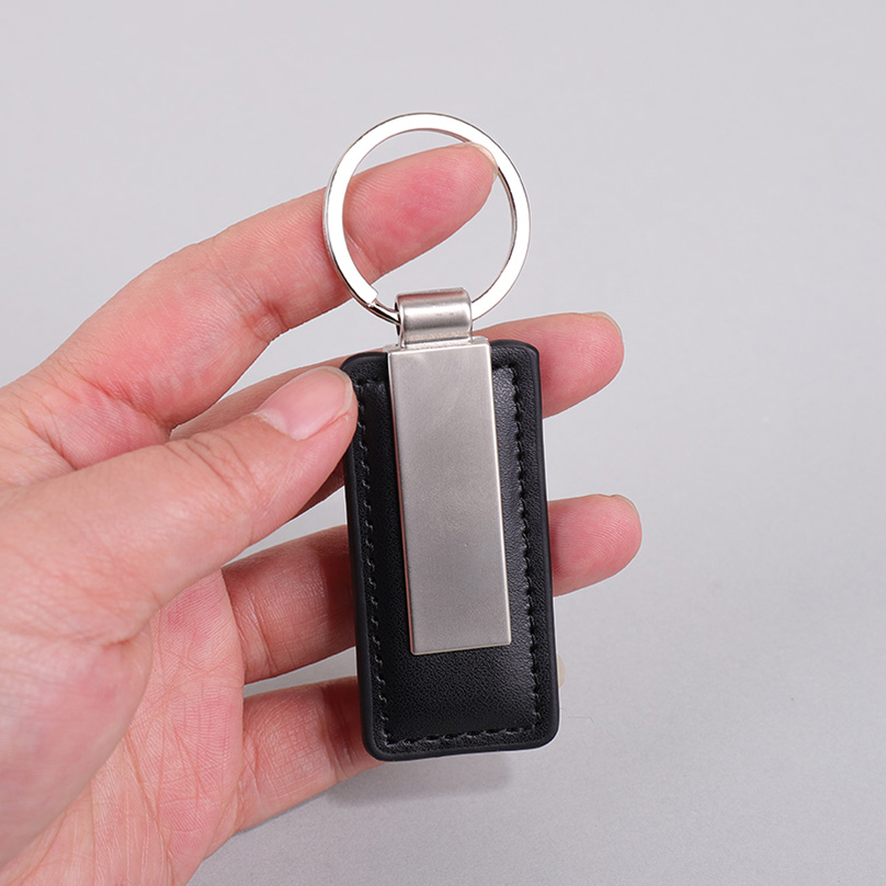 PU Leather Custom Name Keychai - Initial Ring Custom recensie en prijs
