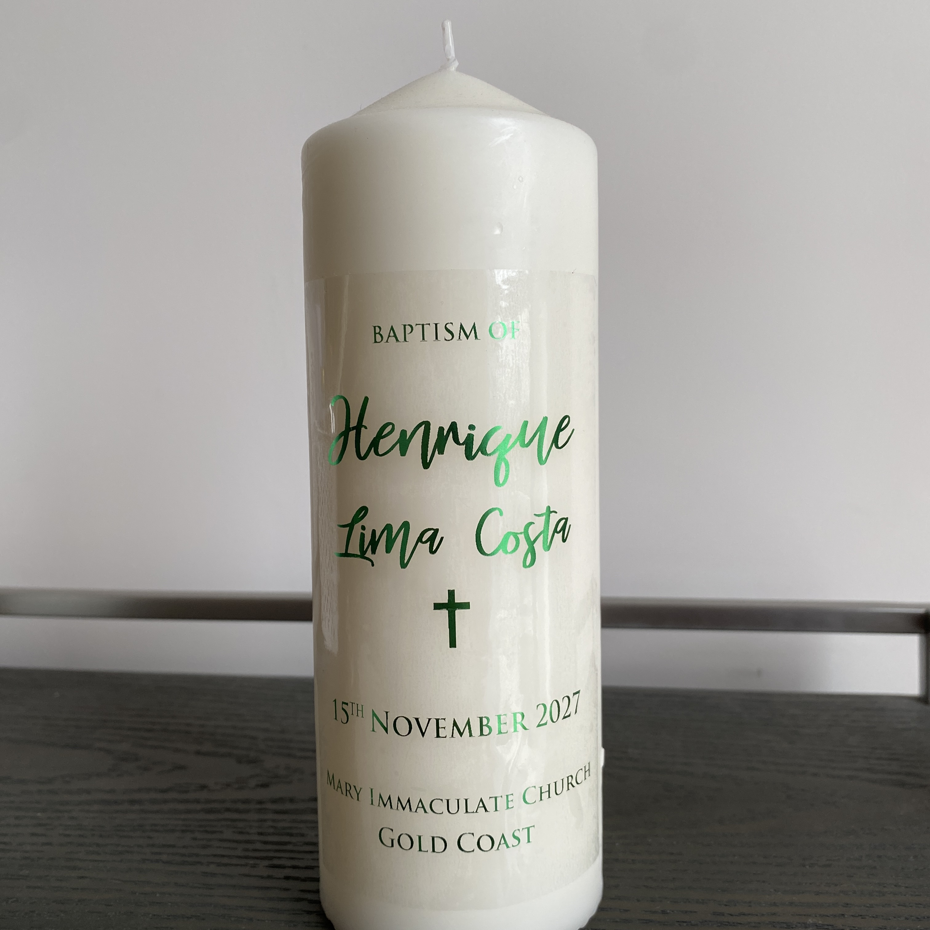 1 Personalized Wedding Candle  - Personalised Candle Label recensie en prijs