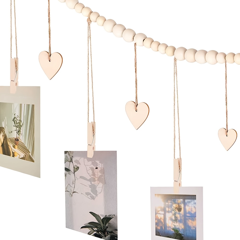 Hanging Photo Display Wall Dec - Engraved Wood Frame recensie en prijs