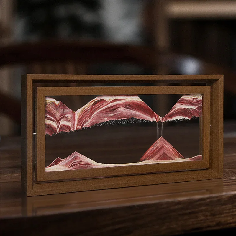 3D Rotatable Sandscape Moving  - Engraved Wood Frame recensie en prijs