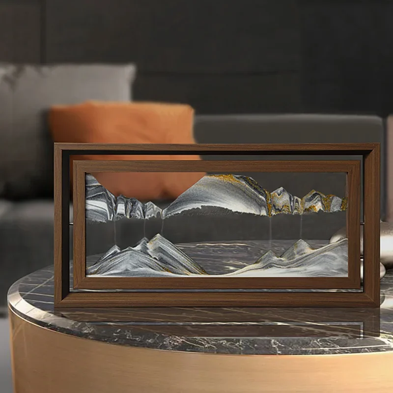 3D Rotatable Sandscape Moving  - Engraved Wood Frame recensie en prijs