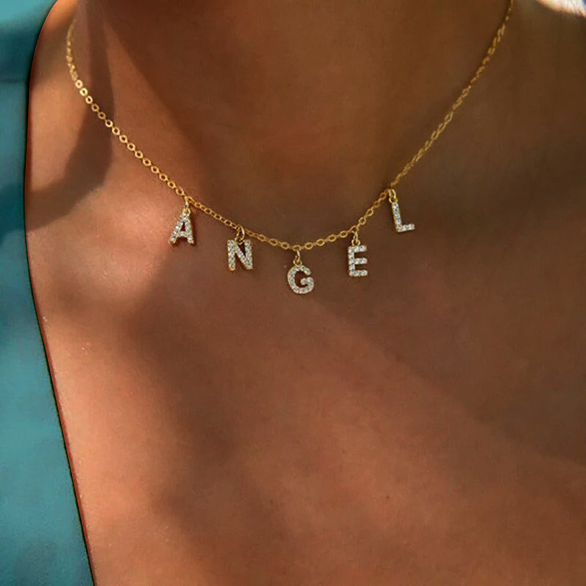 Custom Personalized Name Neckl - Name Necklace Custom recensie en prijs
