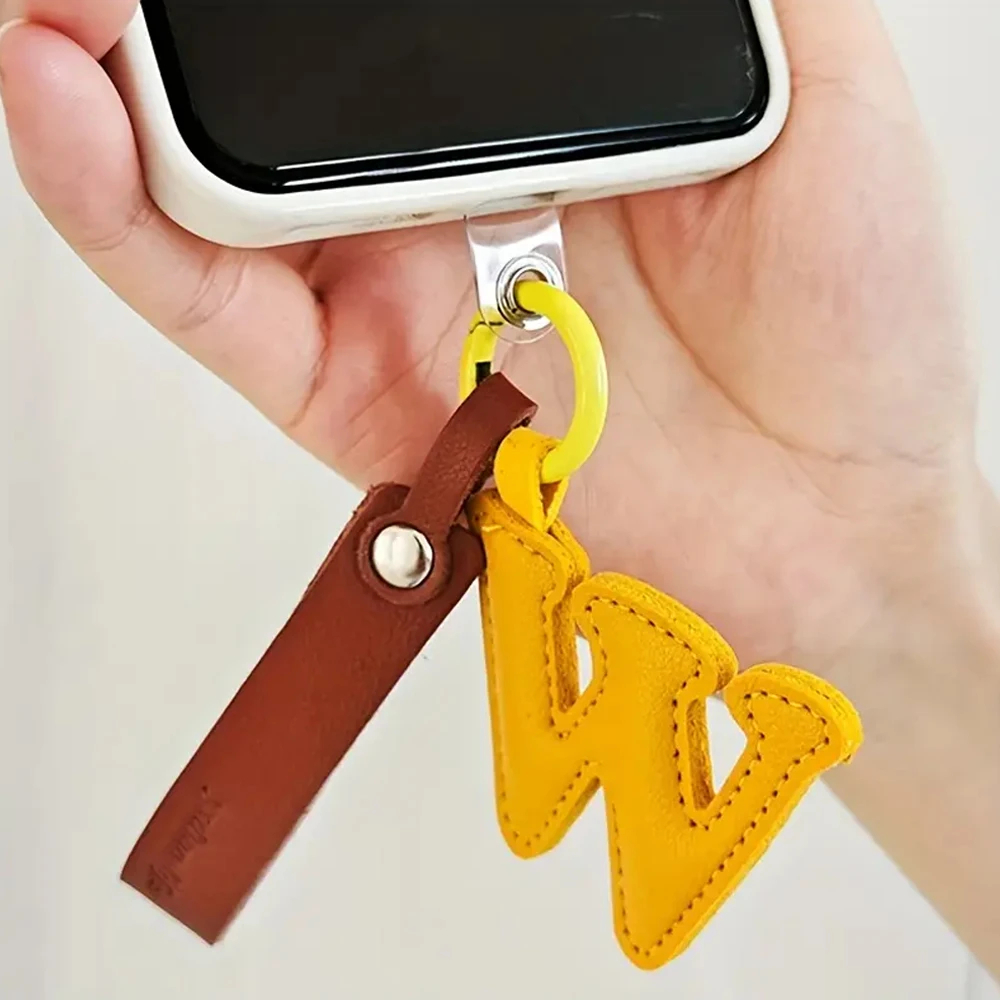 Creative PU Leather 26 Letter  - Monogram Keychain Leather recensie en prijs