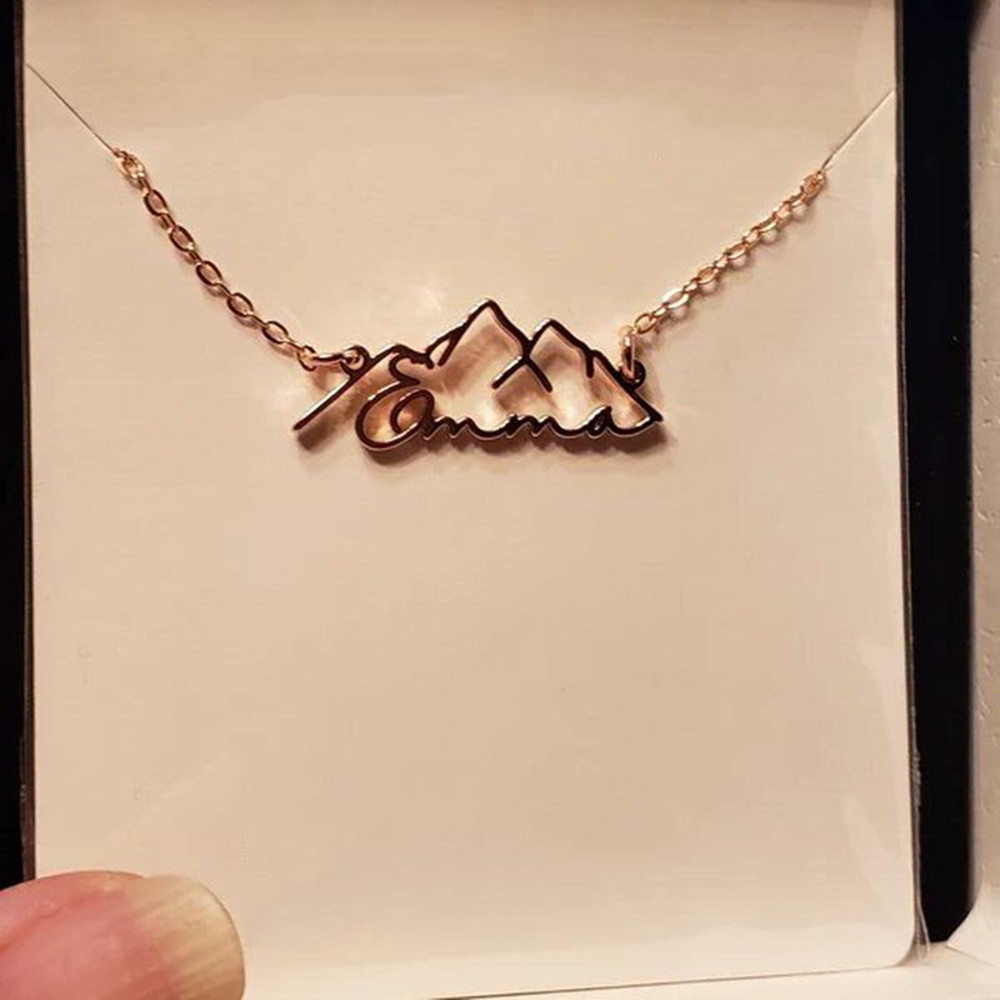 Custom Name Necklace Fashion P - Birth Flower Necklace recensie en prijs