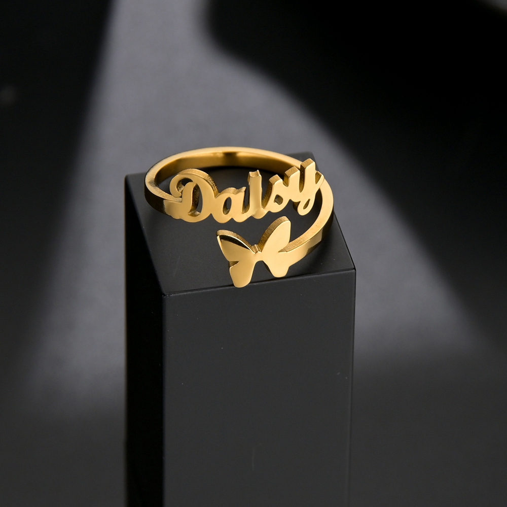 Atoztide Personalized Custom N - Initial Ring Custom recensie en prijs