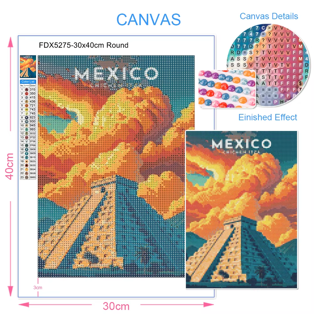 5D DIY Square&Round Diamond An - Photo Mosaic Print recensie en prijs