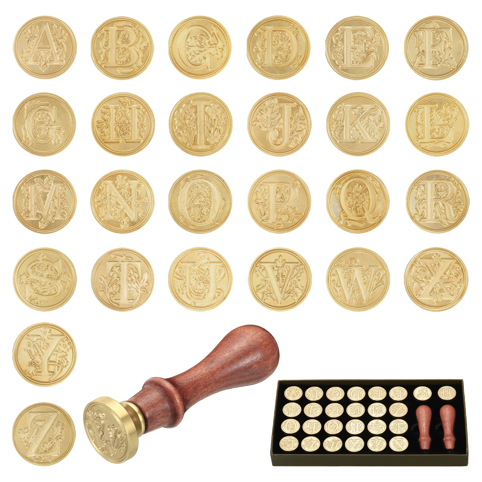 Alphabet Wax Seal Stamp Kit, 2 - Wax Seal Letter Kit recensie en prijs