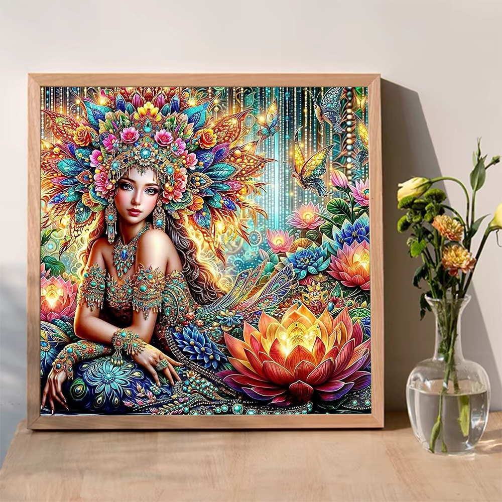 Momoart Diamond Mosaic Woman R - Photo Mosaic Print recensie en prijs