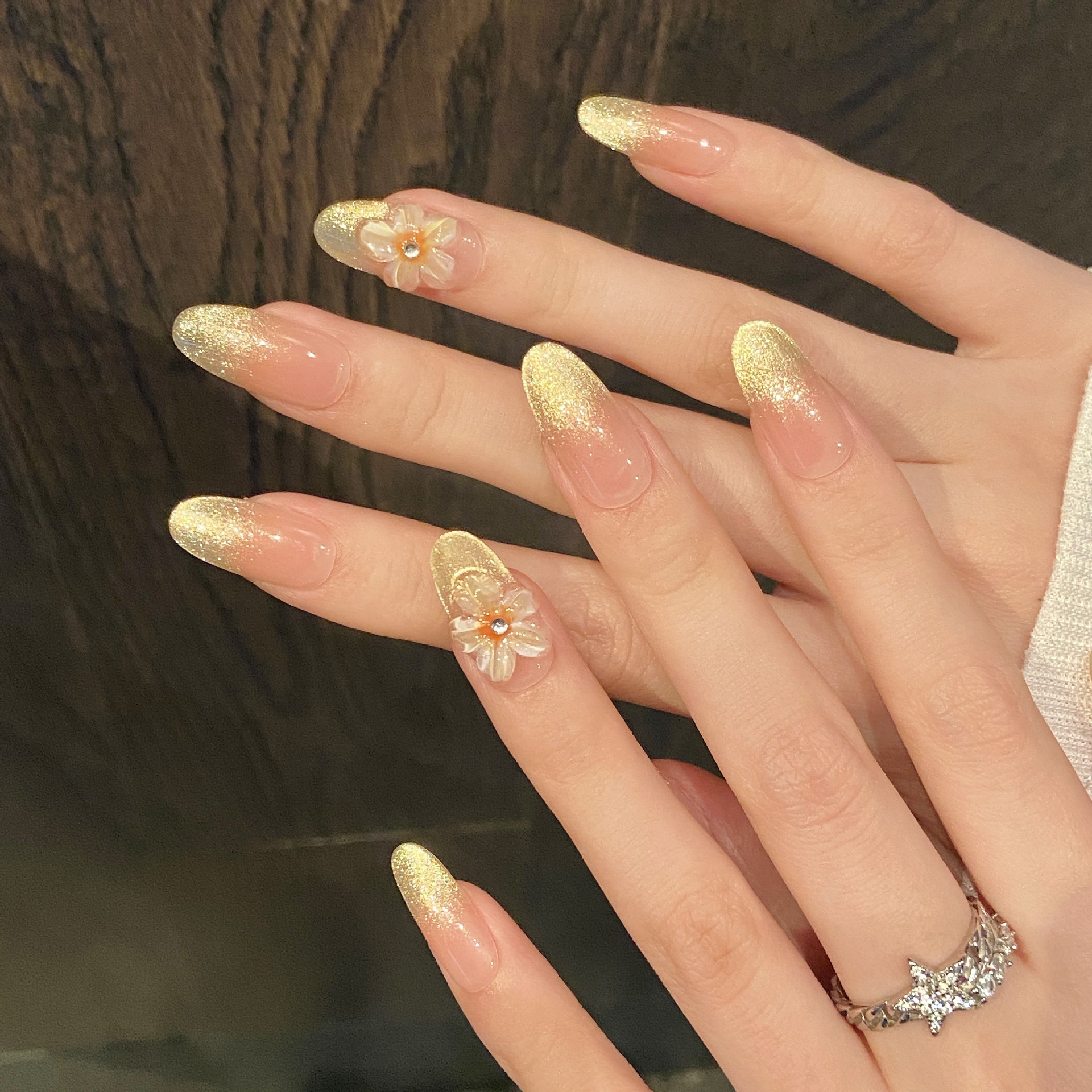 10pcs Handmade Press on Nails  - Pressed Flower Art recensie en prijs