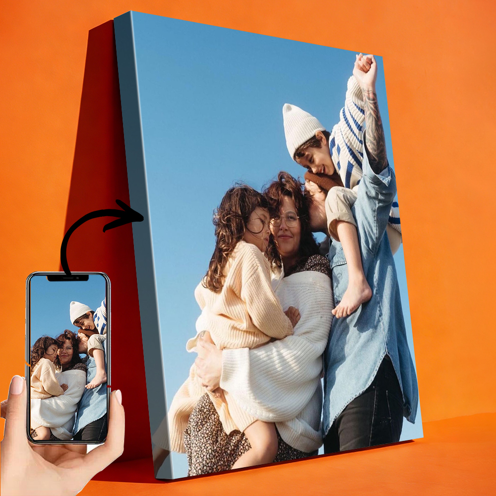 1 Pc Customized Photos on Canv - Engraved Wood Frame recensie en prijs