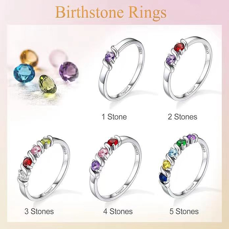Personalized Names Ring with 1 - Initial Ring Custom recensie en prijs