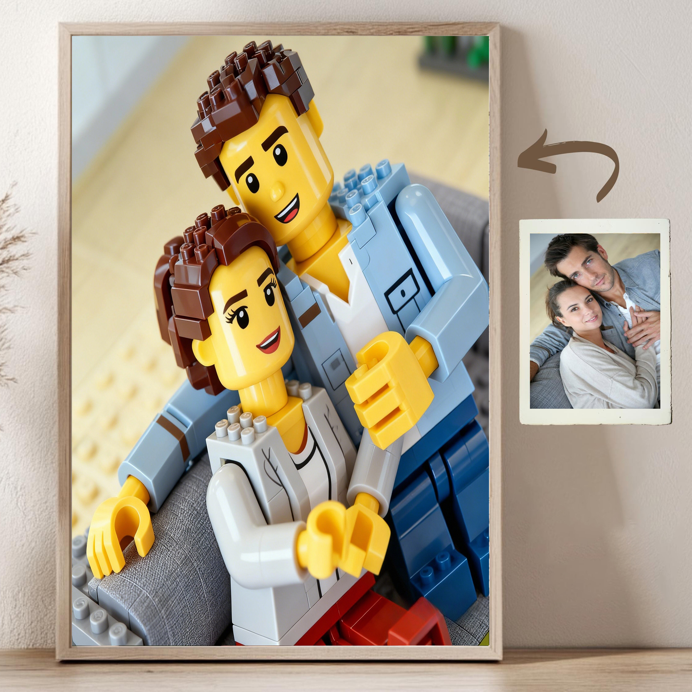 Custom Cartoon Building Block  - Custom Map Poster recensie en prijs