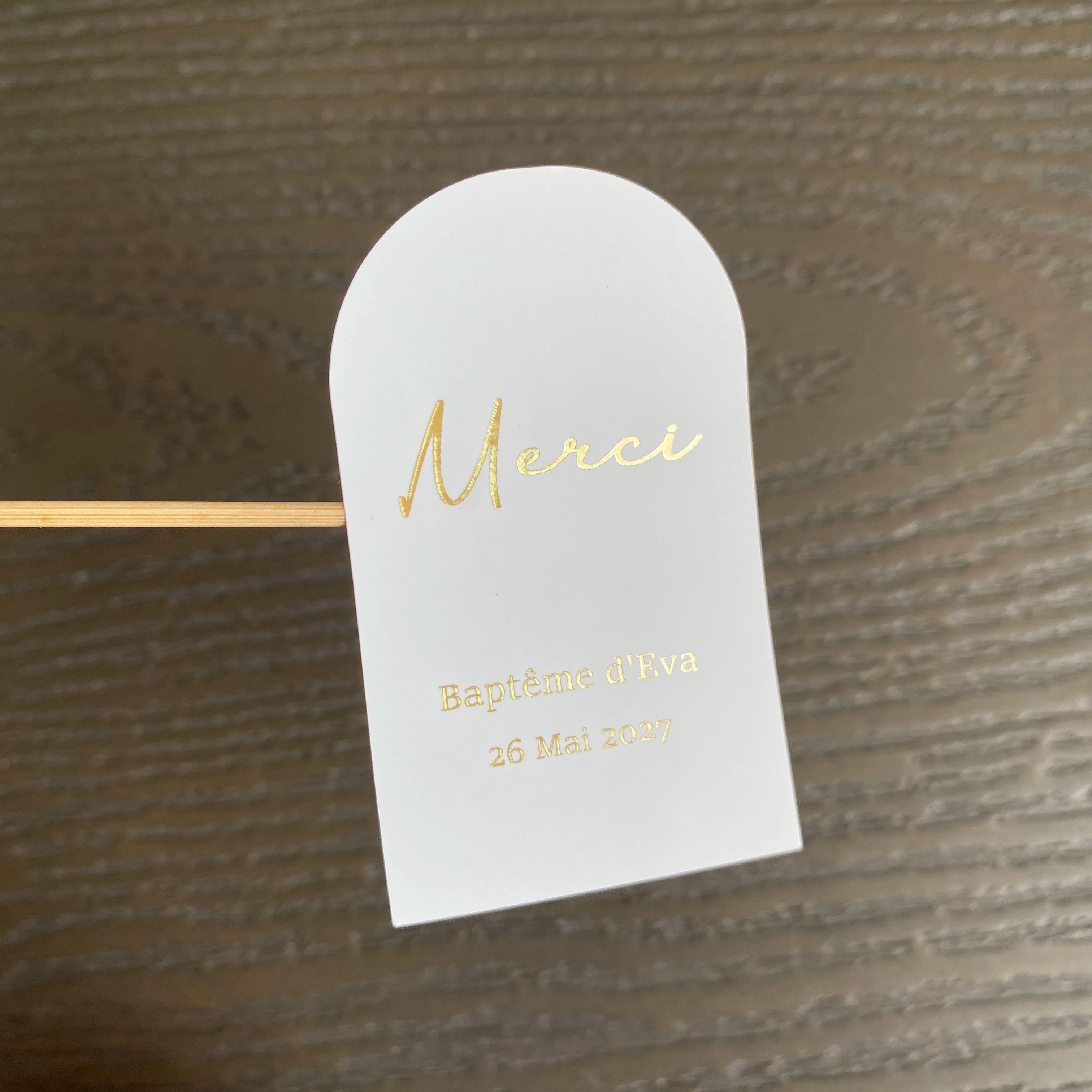 Custom Baptism Candle Merci Th - Personalised Candle Label recensie en prijs