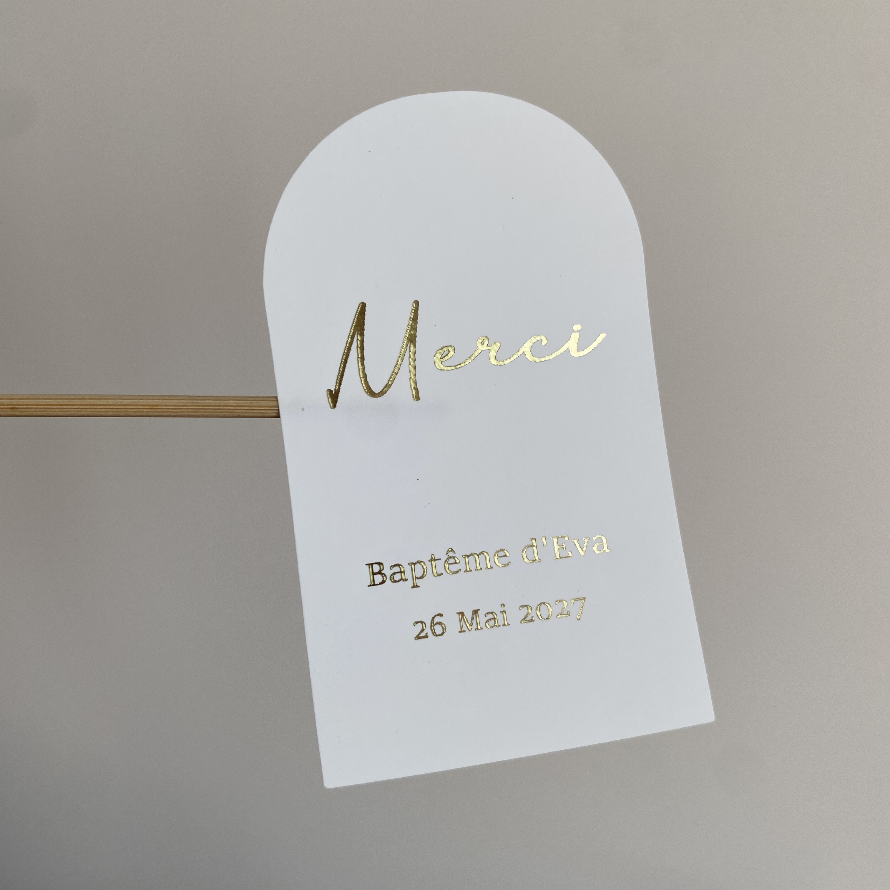 Custom Baptism Candle Merci Th - Personalised Candle Label recensie en prijs