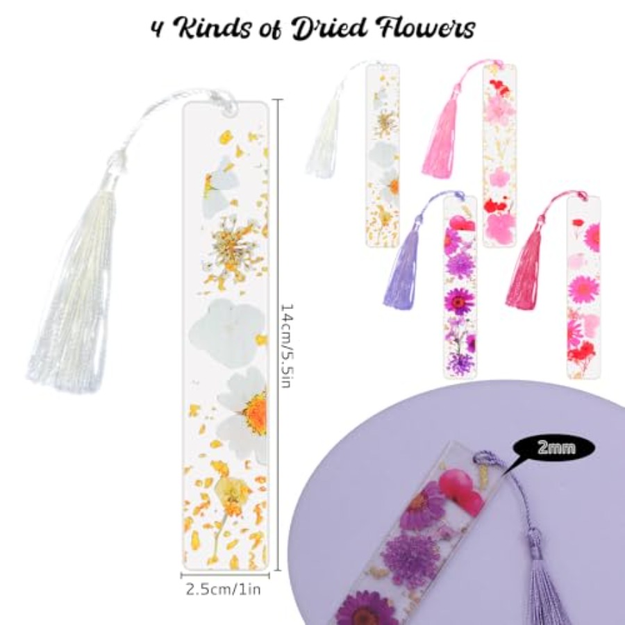 Latest Arrival4Pcs Bookmarks f - Dried Flower Bookmark recensie en prijs