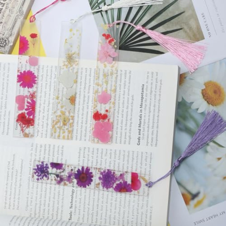 Latest Arrival4Pcs Bookmarks f - Dried Flower Bookmark recensie en prijs