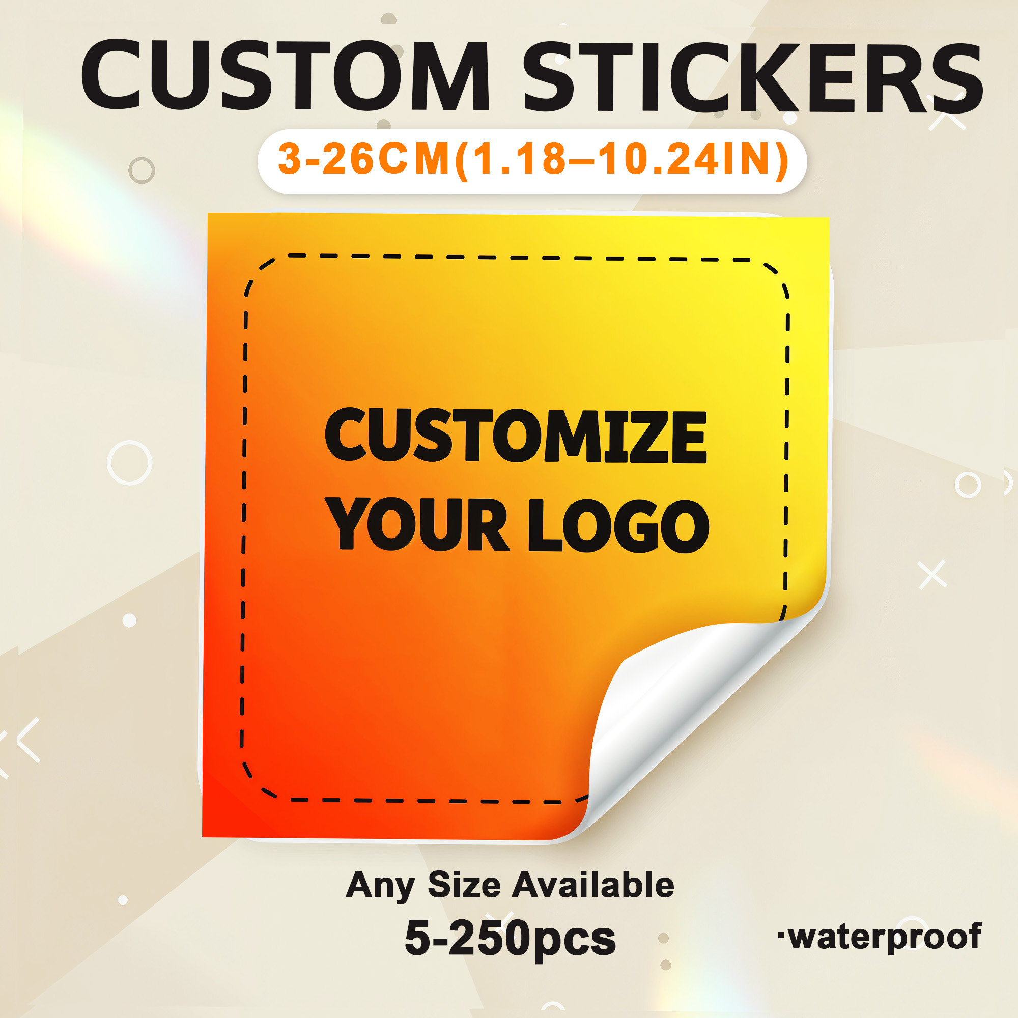 Custom Stickers Waterproof Cus - Personalised Candle Label recensie en prijs