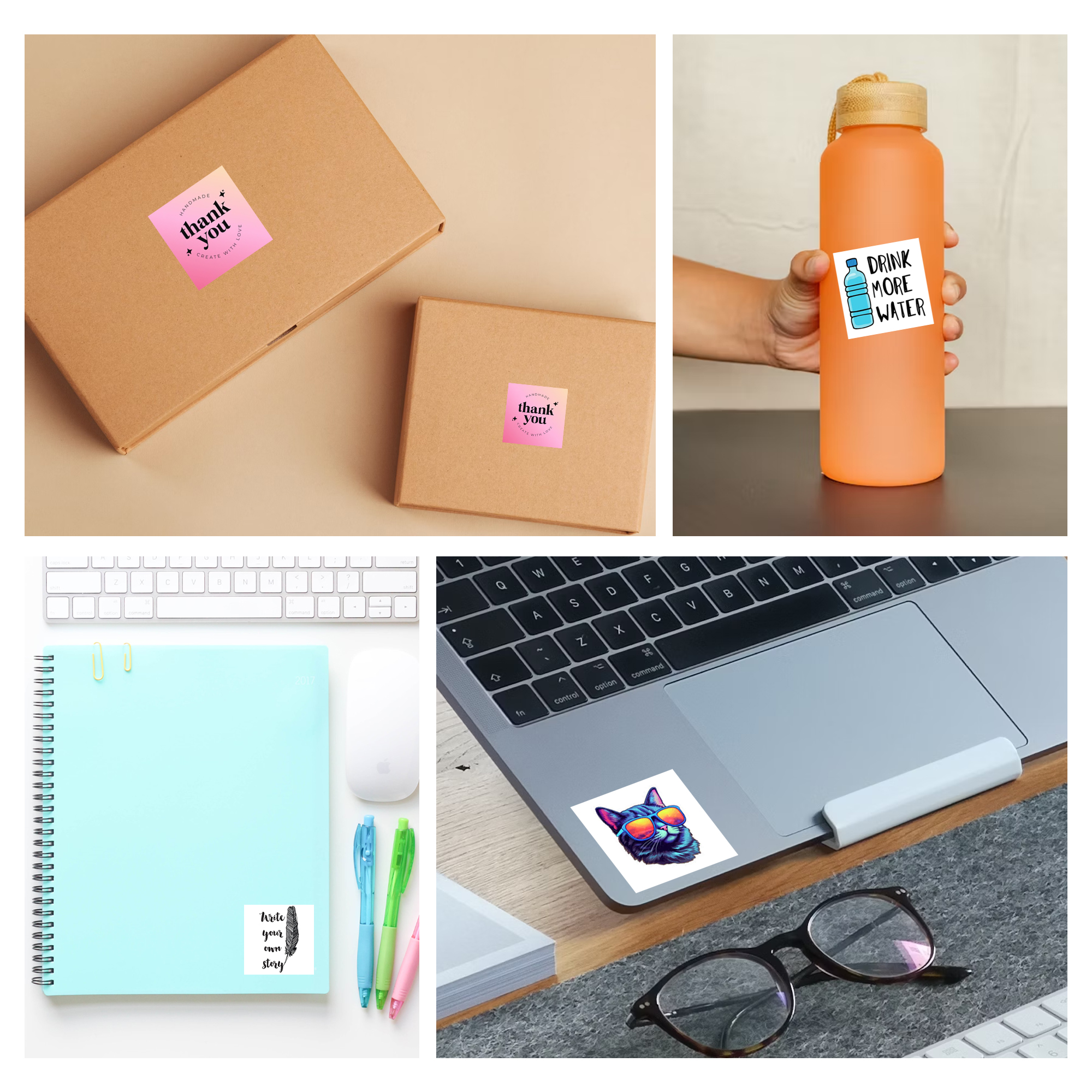 Custom Stickers Waterproof Cus - Personalised Candle Label recensie en prijs