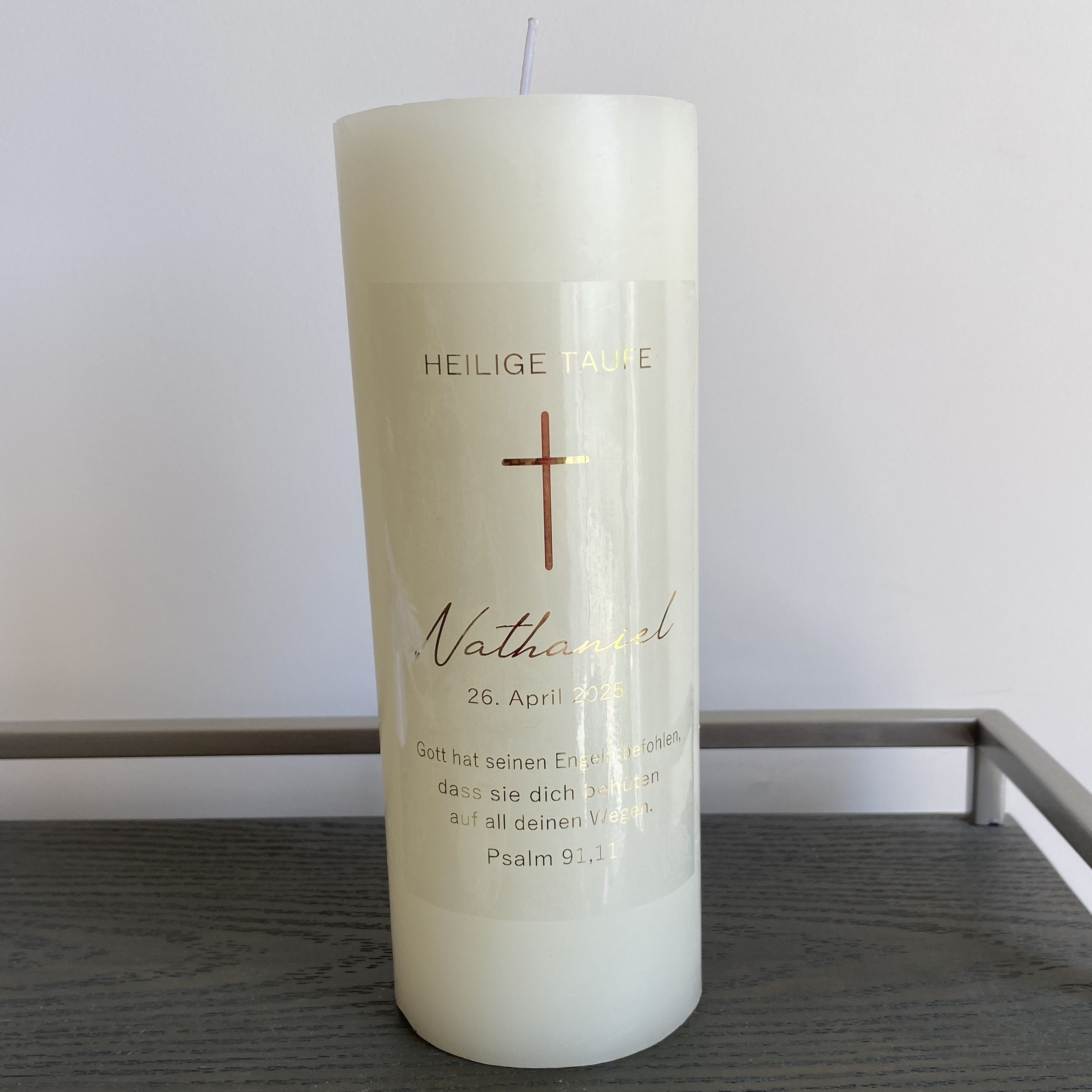 Personalized My Holy Baptism C - Personalised Candle Label recensie en prijs