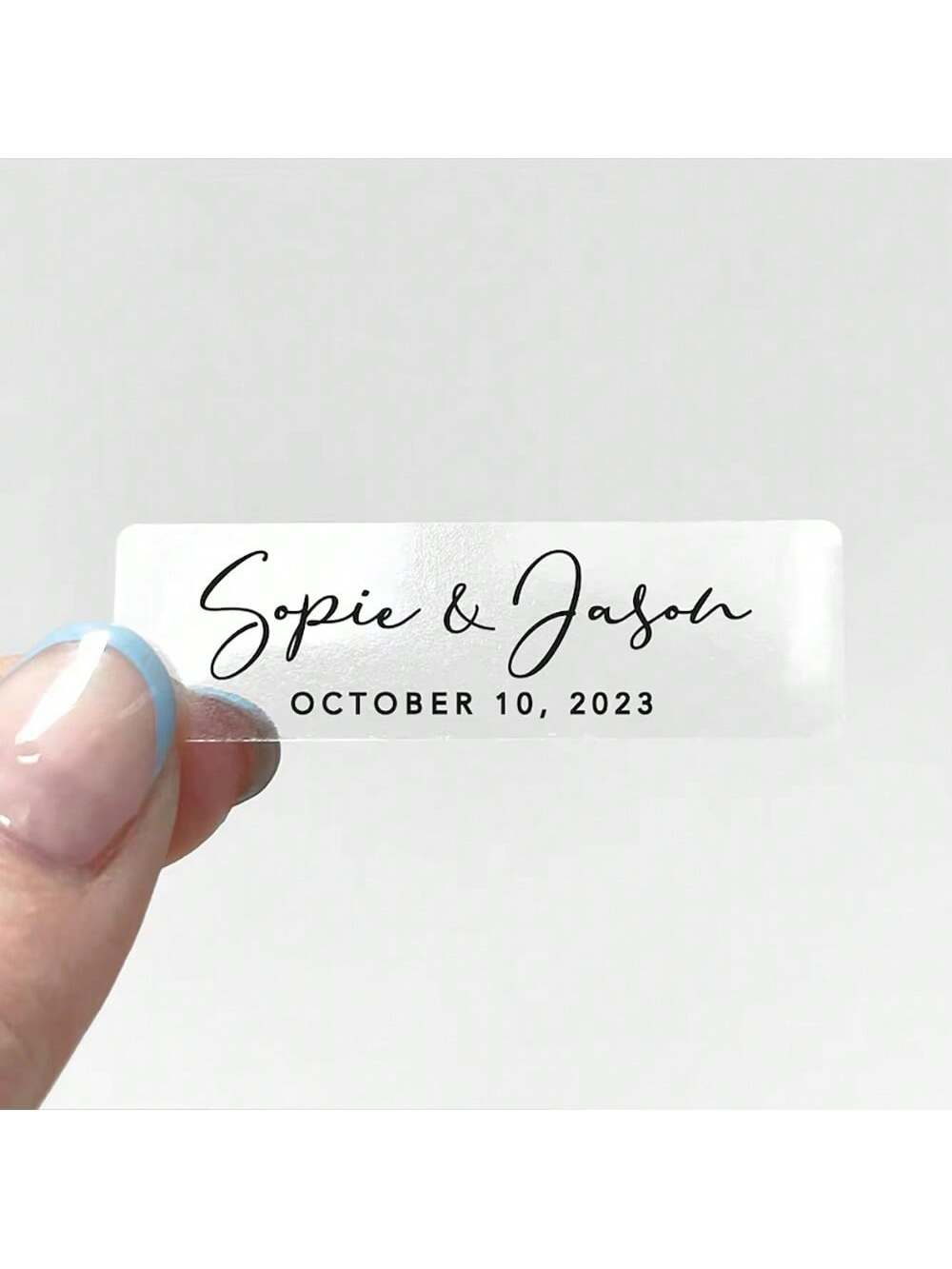 Custom Aluminum Foil Transpare - Personalised Candle Label recensie en prijs
