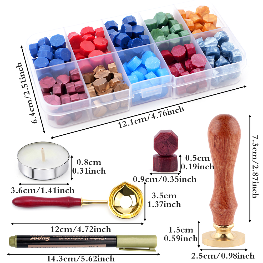 Alphabet Wax Seal Stamp Set -  - Wax Seal Letter Kit recensie en prijs