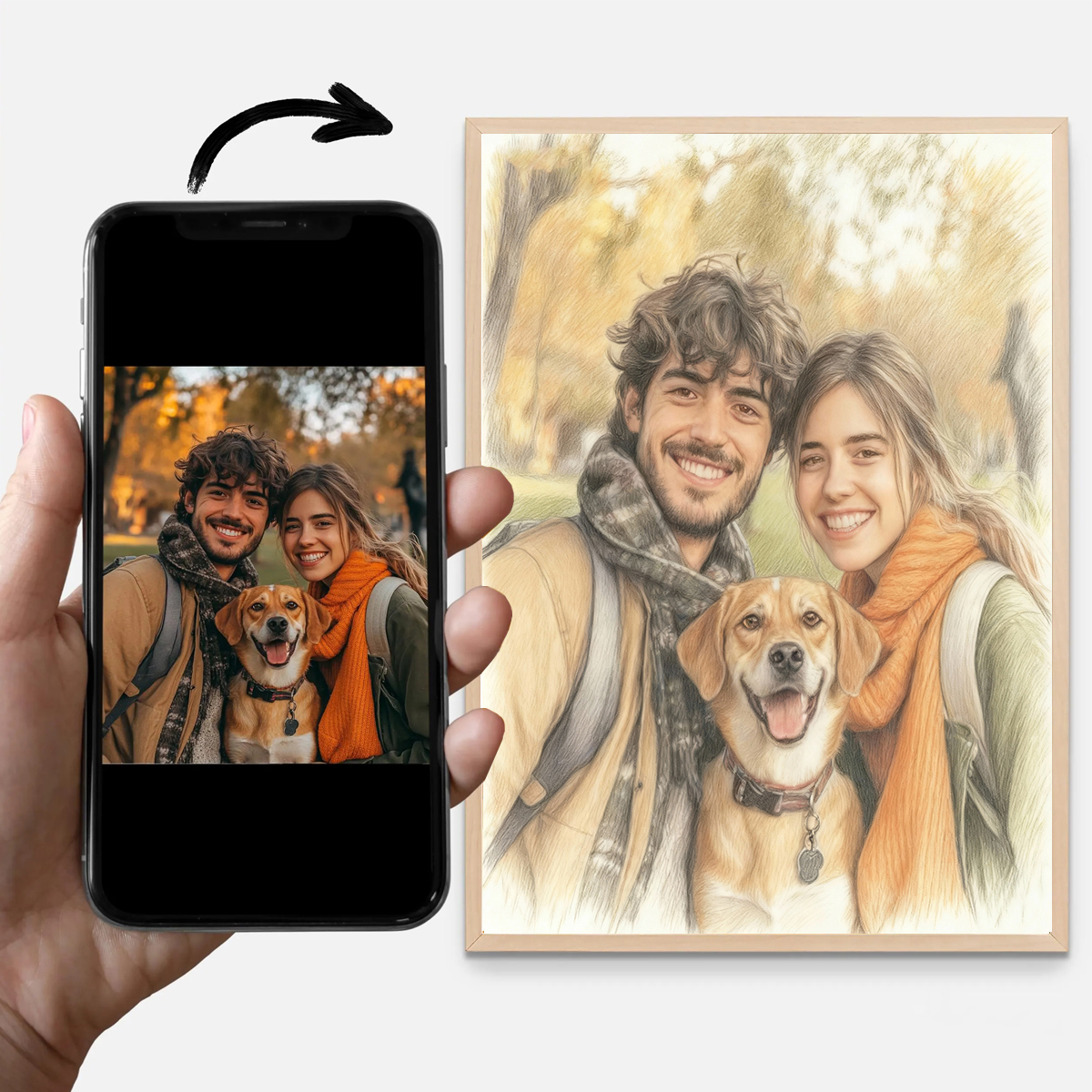 Personalized Custom Colored Pe - Pet Portrait Custom recensie en prijs