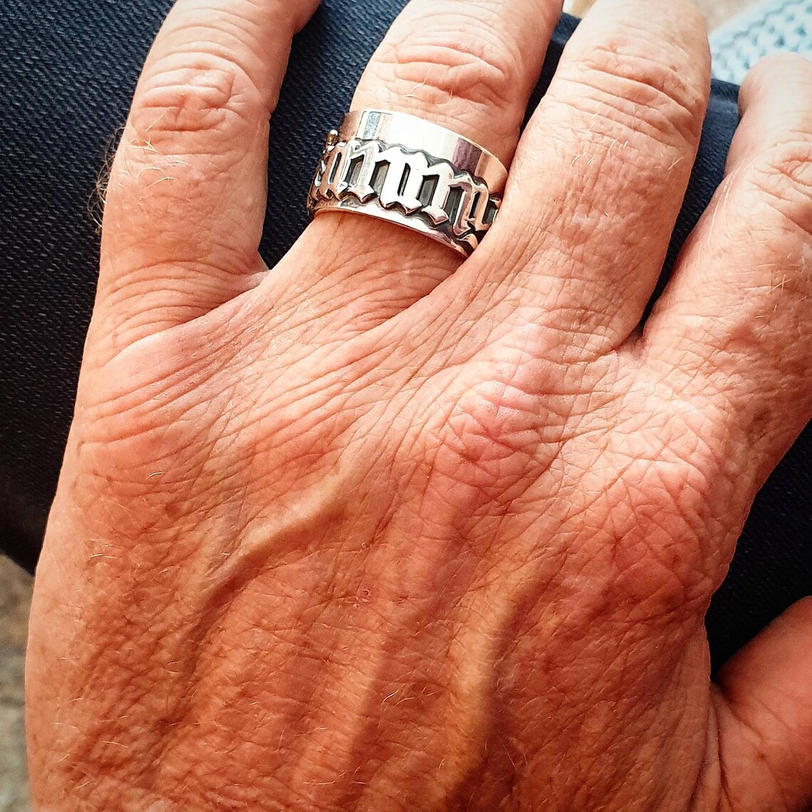 12MM Men' Gothic Rings Persona - Initial Ring Custom recensie en prijs