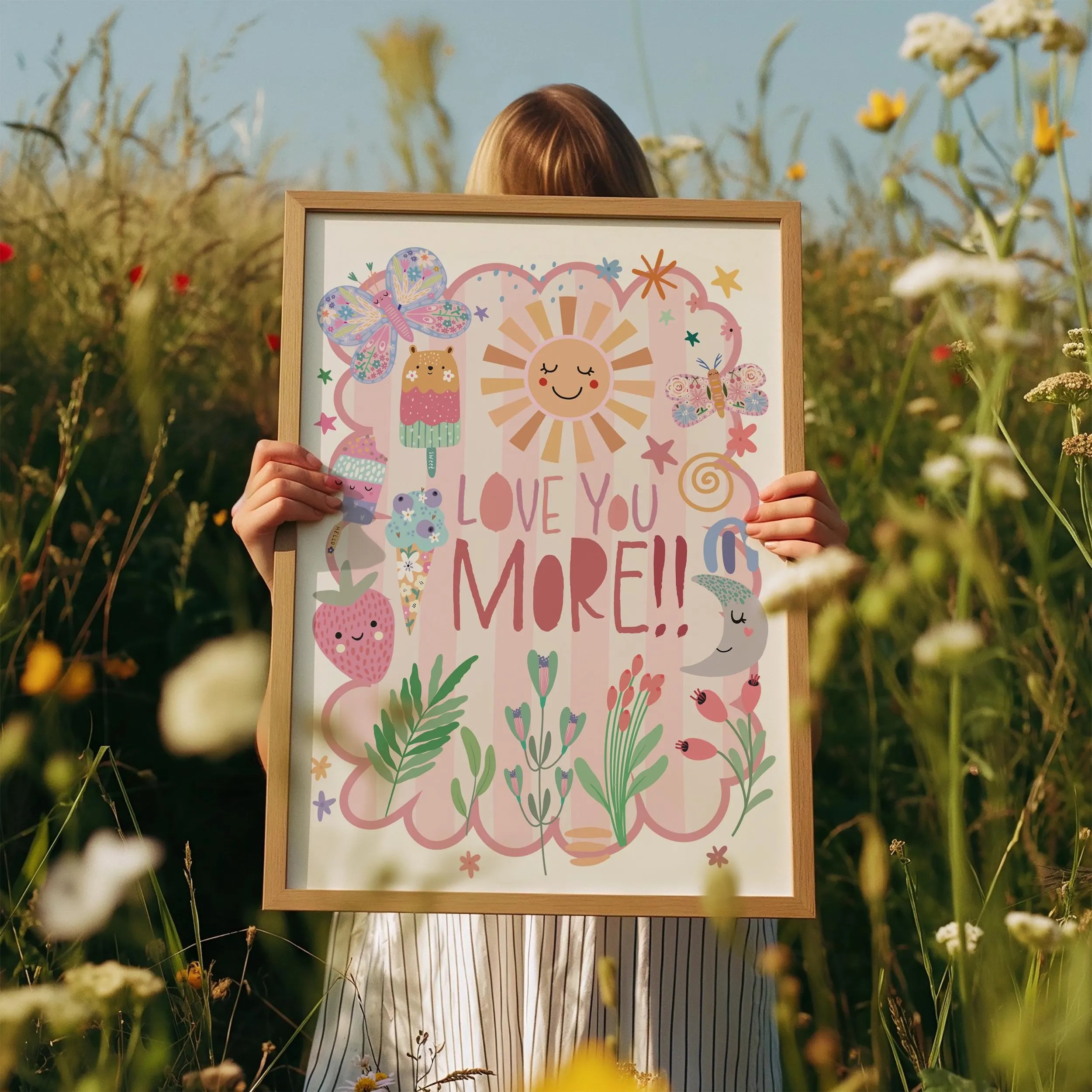 3pcs/set Bohemian Pink Flower  - Personalized Name Box recensie en prijs