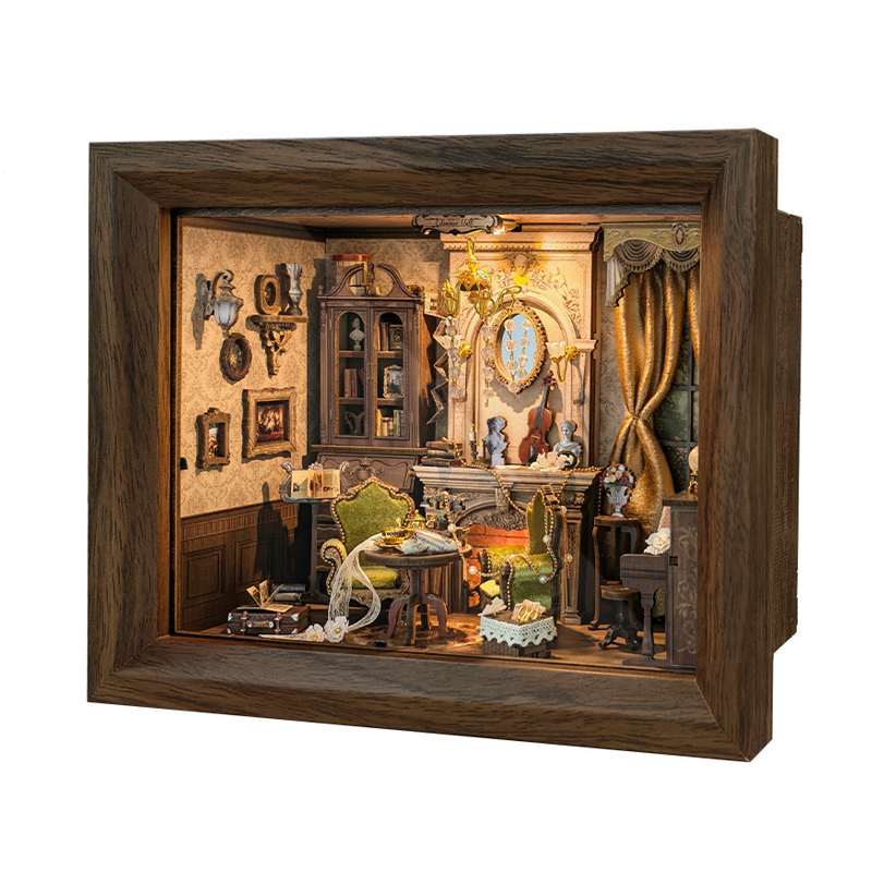 DIY Wooden Miniature Model Kit - Engraved Wood Frame recensie en prijs