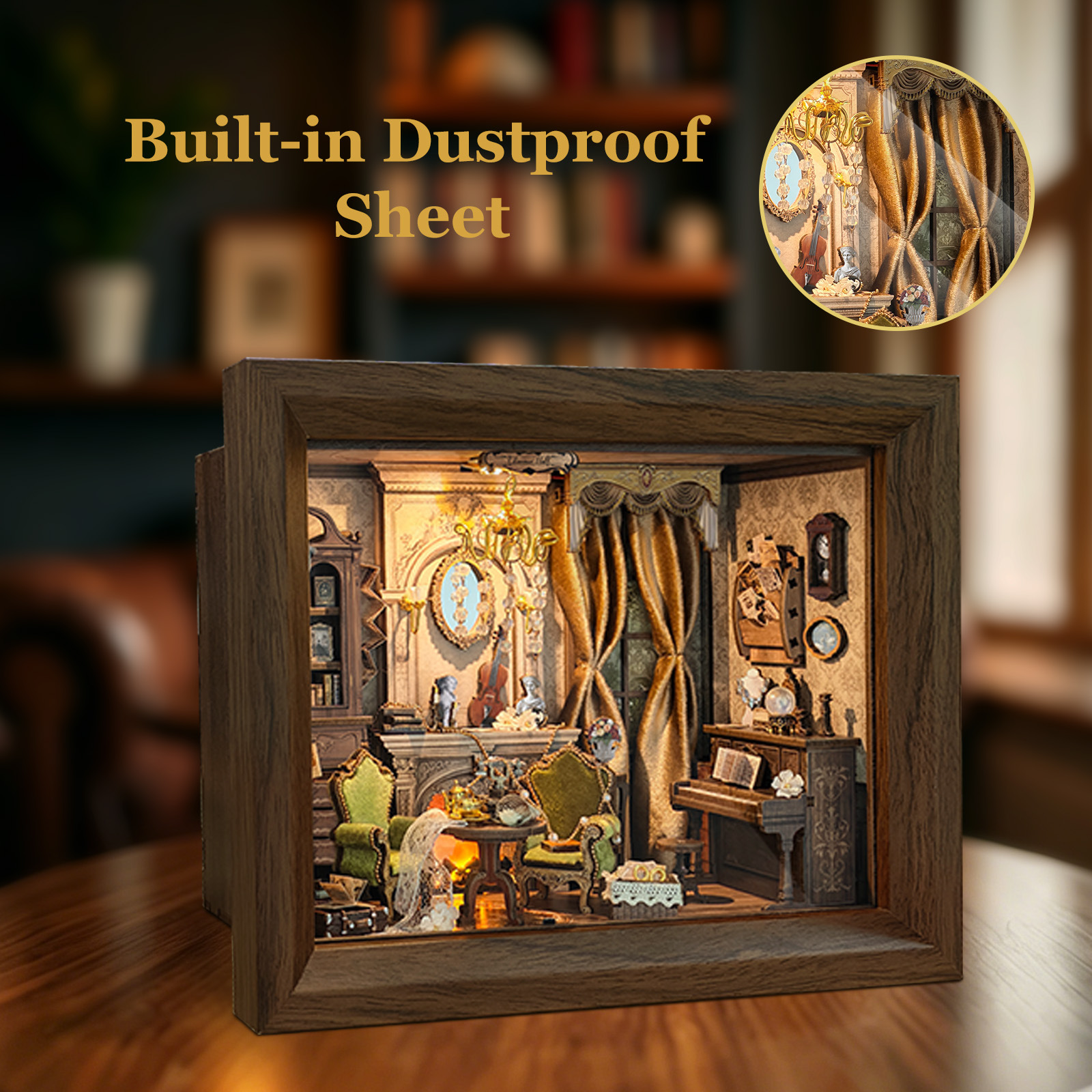 DIY Wooden Miniature Model Kit - Engraved Wood Frame recensie en prijs