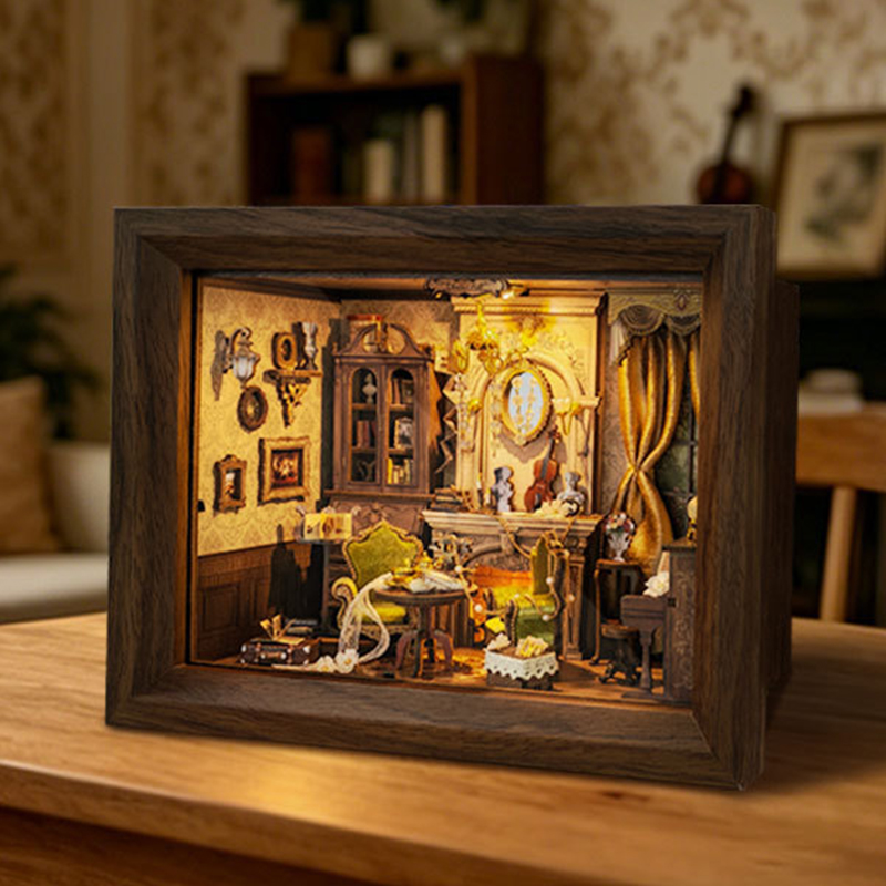 DIY Wooden Miniature Model Kit - Engraved Wood Frame recensie en prijs